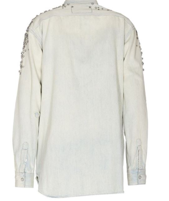 25SS 골든구스 셔츠 GWP00589 P00062750100 Blue - GOLDEN GOOSE