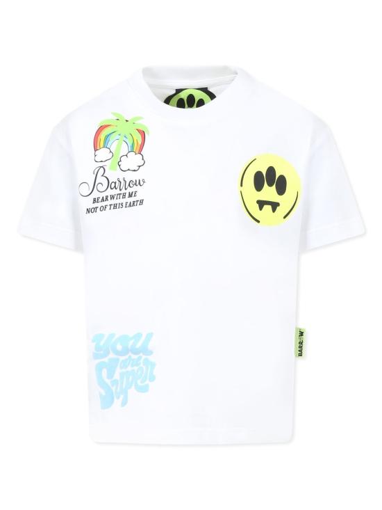 25SS [키즈] 바로우 폴로 셔츠 S5BKJUTH023 002 White