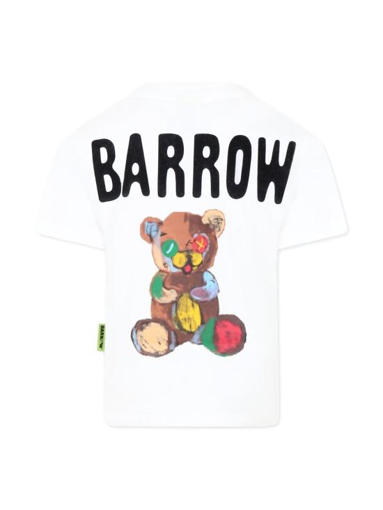 25SS [키즈] 바로우 폴로 셔츠 S5BKJUTH023 002 White - BARROW