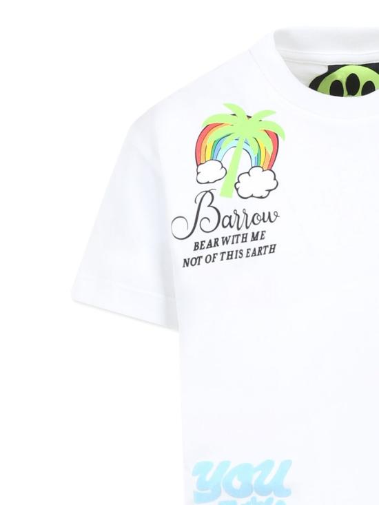 25SS [키즈] 바로우 폴로 셔츠 S5BKJUTH023 002 White - BARROW