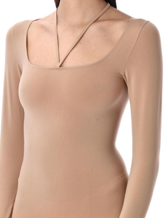 25SS 안드레아 아다모 미디 원피스 PS25191300 001 NUDE - ANDREA ADAMO