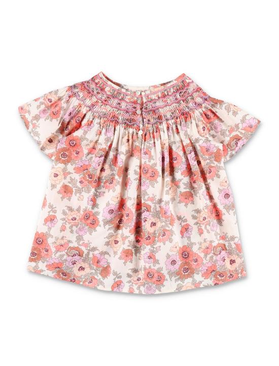 25SS [키즈] 봉쁘앙 셔츠 S05GBLW00014 526 FLORAL PRINT - BONPOINT