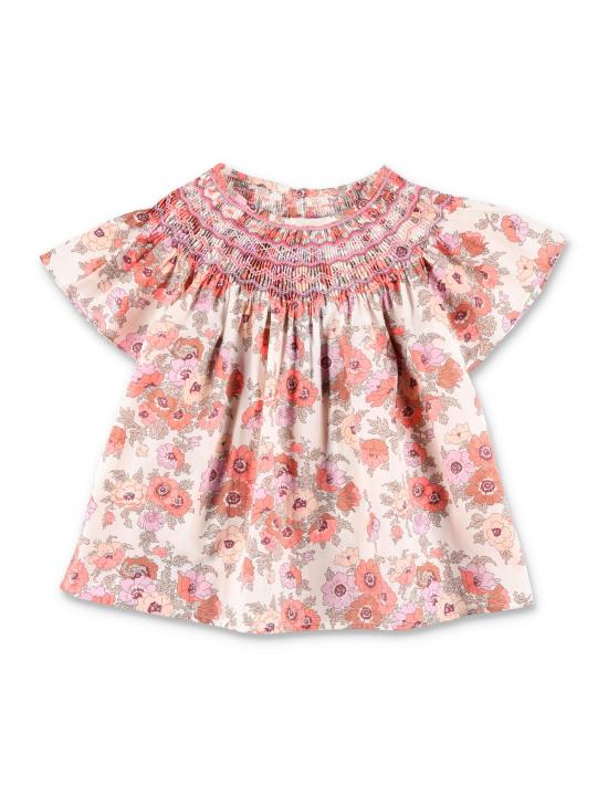 25SS [키즈] 봉쁘앙 셔츠 S05GBLW00014 526 FLORAL PRINT