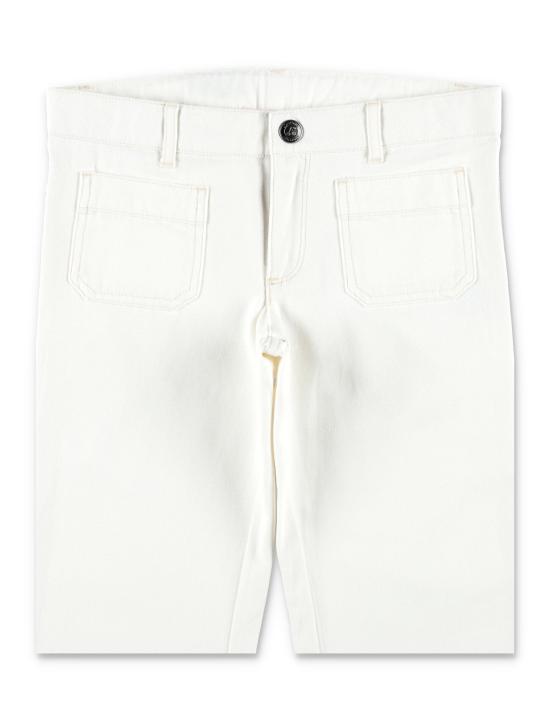 25SS [키즈] 봉쁘앙 스트레이트 팬츠 C05GPAW00001 002A MILK - BONPOINT