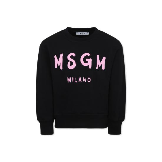 25SS [키즈] 엠에스지엠 니트/스웻셔츠 S5MSJUSW050 110 75 BLACK