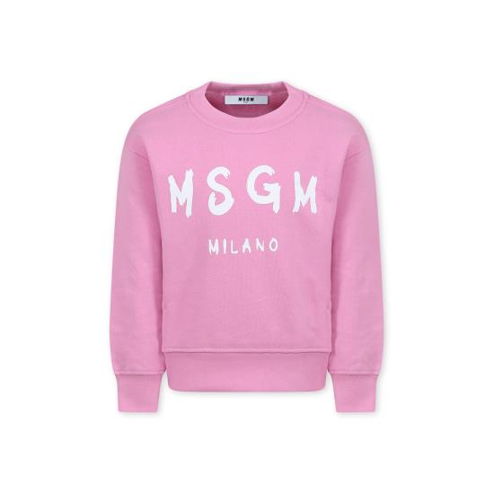 25SS [키즈] 엠에스지엠 니트/스웻셔츠 S5MSJUSW050 MS003 PINK