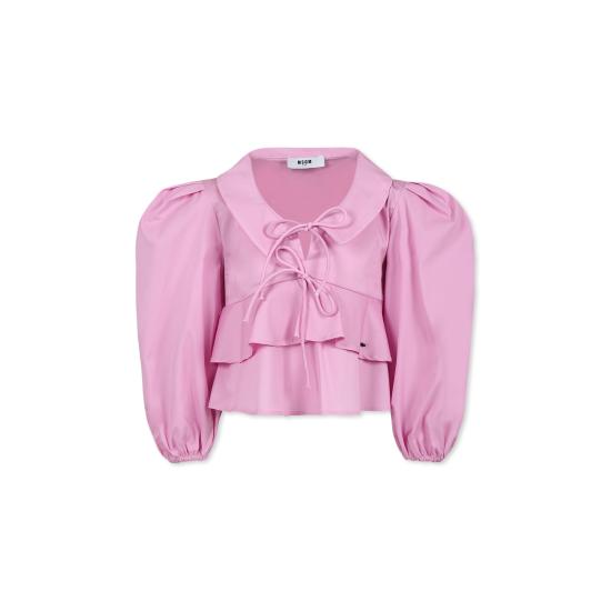 25SS [키즈] 엠에스지엠 셔츠 S5MSJGBL128 MS003 PINK