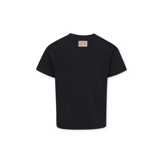 25SS [키즈] 엠에스지엠 티셔츠 S5MSJUTH170 110 BLACK - MSGM