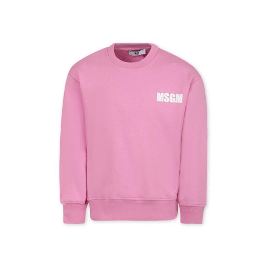 25SS [키즈] 엠에스지엠 니트/스웻셔츠 S5MSJUSW054 MS003 PINK - MSGM