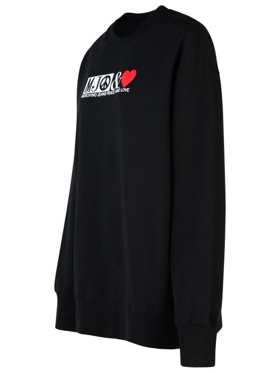 24FW 모스키노 긴팔 티셔츠 J1704 82333555 Black - MOSCHINO