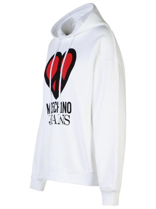 24FW 모스키노 긴팔 티셔츠 J1713 32564001 White - MOSCHINO