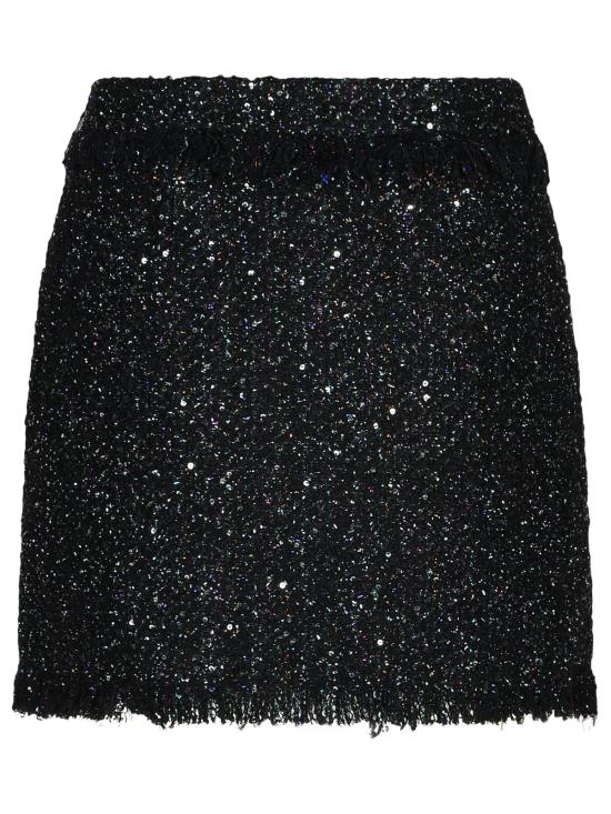 24FW 엠에스지엠 숏 스커트 3741MDD07 24761999 Black - MSGM