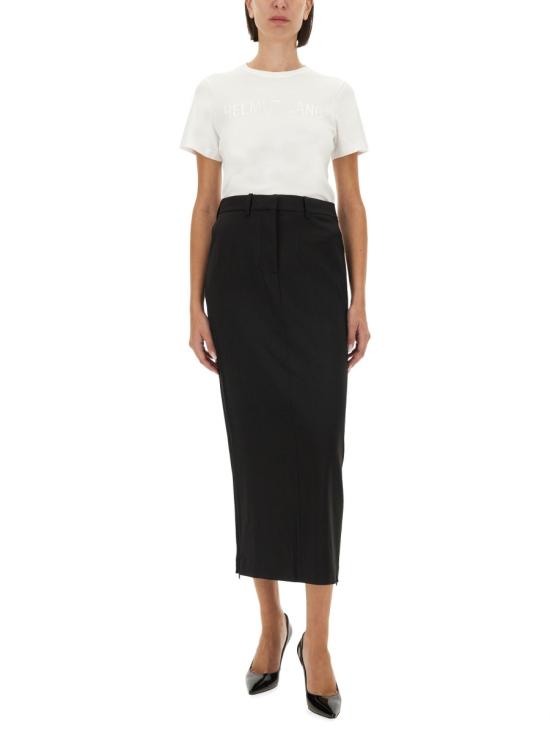  헬무트랭 반팔 티셔츠 O06HW505 100 WHITE DOM - HELMUT LANG