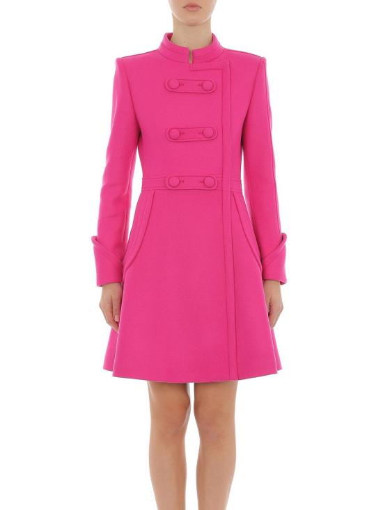  모스키노 코트 060955130244 Fuchsia - MOSCHINO