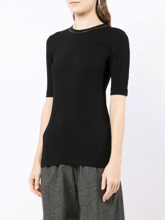 26SS 브루넬로 쿠치넬리 코튼 티셔츠 M0TC8BJ310C101 Black - BRUNELLO CUCINELLI