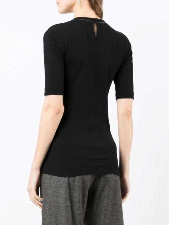 26SS 브루넬로 쿠치넬리 코튼 티셔츠 M0TC8BJ310C101 Black - BRUNELLO CUCINELLI