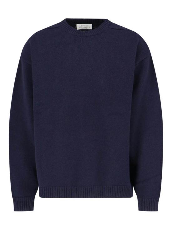 26FW 스튜디오 니콜슨 스웨터 HEMYLSNM377DARKESTNAVY BLUE