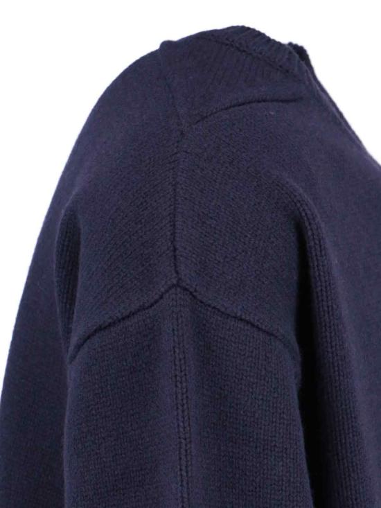 26FW 스튜디오 니콜슨 스웨터 HEMYLSNM377DARKESTNAVY BLUE - STUDIO NICHOLSON