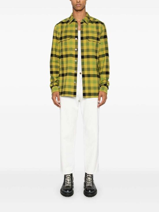  골든구스 스트레이트 팬츠 GMP01186P00098010190 White - GOLDEN GOOSE