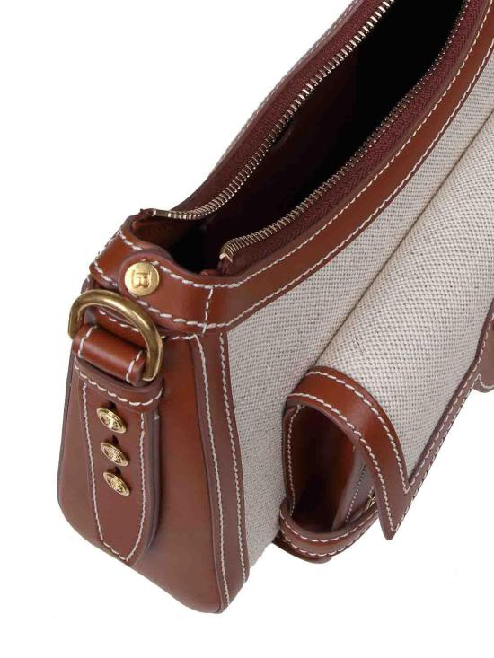 26FW 발망 숄더백 DN1BT905TCFEGEM Beige - BALMAIN