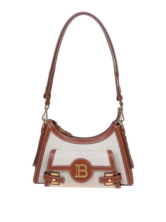 26FW 발망 숄더백 DN1BT905TCFEGEM Beige