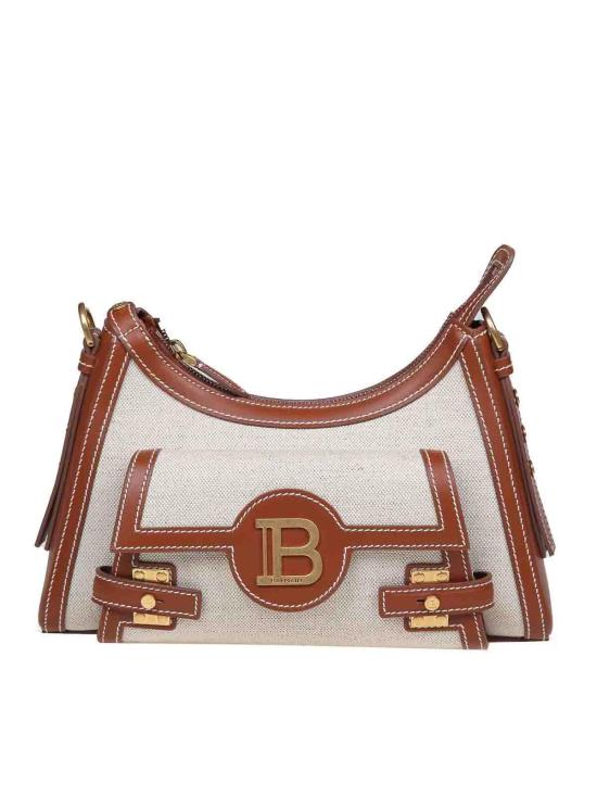 26FW 발망 숄더백 DN1BT905TCFEGEM Beige - BALMAIN