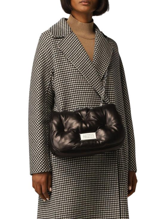 26SS 마르지엘라 글램 슬램 플랩 미디움 숄더백 S56WG0169P4300T8013 Black - MAISON MARGIELA