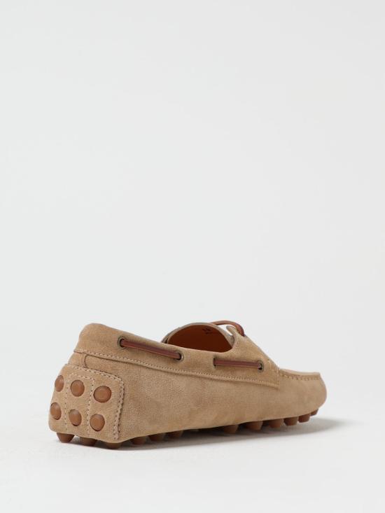 25FW 토즈 보트 고미노 버블 스웨이드 로퍼 XXM52K05300RE0 C801 Beige - TODS