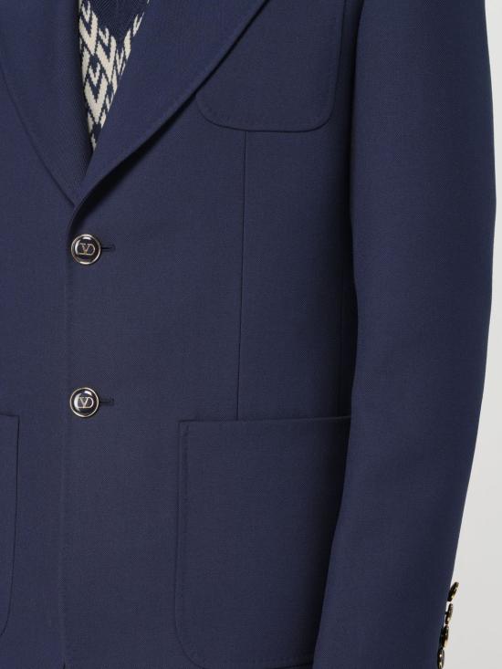25FW 발렌티노 가라바니 수트 자켓 6V3CEG959EB D51 Blue - VALENTINO GARAVANI