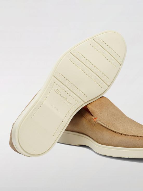 25FW 산토니 로퍼 MGDT17824TICBGEX C30 Brown - SANTONI