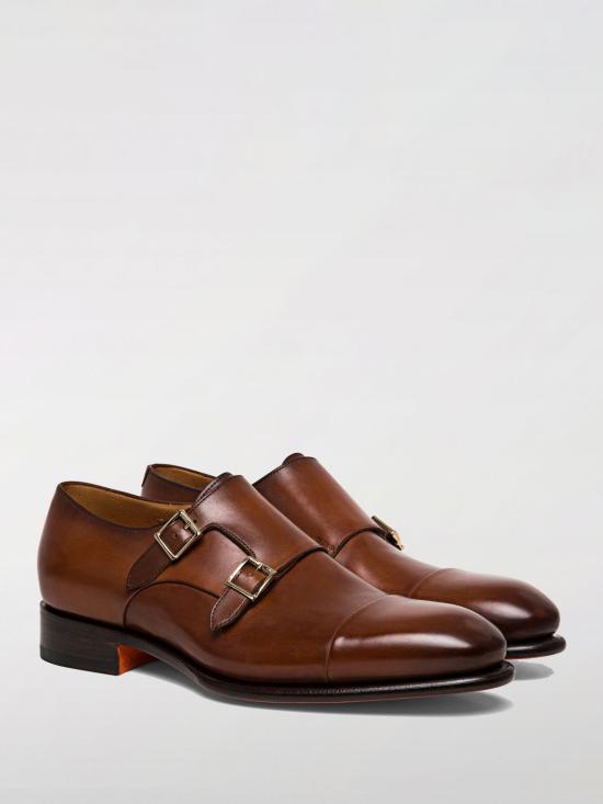 25SS 산토니 로퍼 MCCR11652MC1HVVD M40 Brown - SANTONI