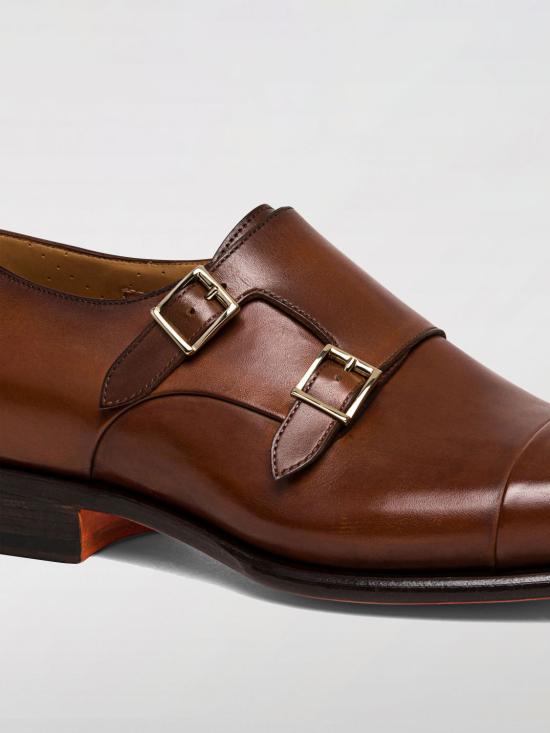 25SS 산토니 로퍼 MCCR11652MC1HVVD M40 Brown - SANTONI