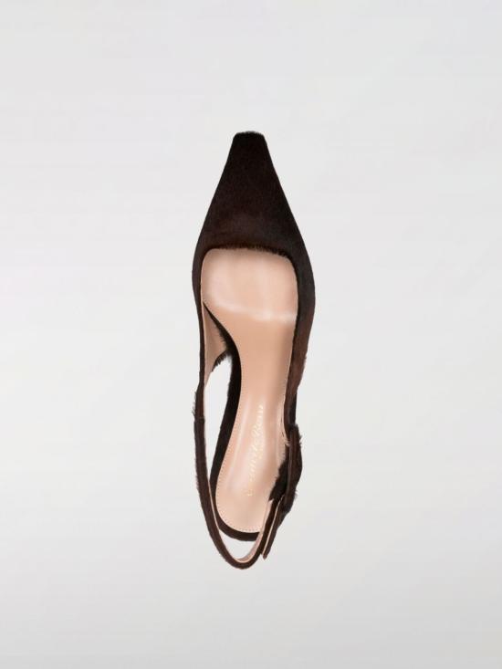  지안비토로시 뮬/슬리퍼 G9541355RIC Brown - GIANVITO ROSSI