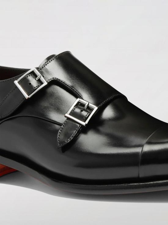 25SS 산토니 로퍼 MCCR11652MC1HVVD N01 Black - SANTONI