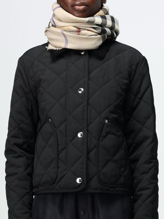 25FW 버버리 체크 스카프 8097026 Sand - BURBERRY