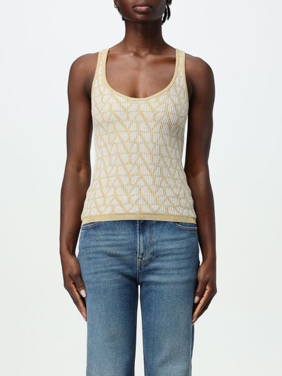 24FW 발렌티노 가라바니 민소매 티셔츠 5B3KM05H8P2 L01 Multicolor