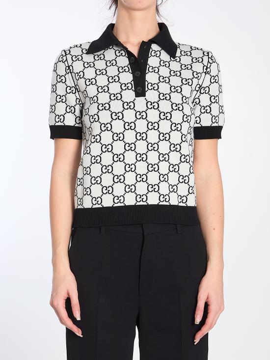 25SS 구찌 폴로 티셔츠 814273 BLACK - GUCCI