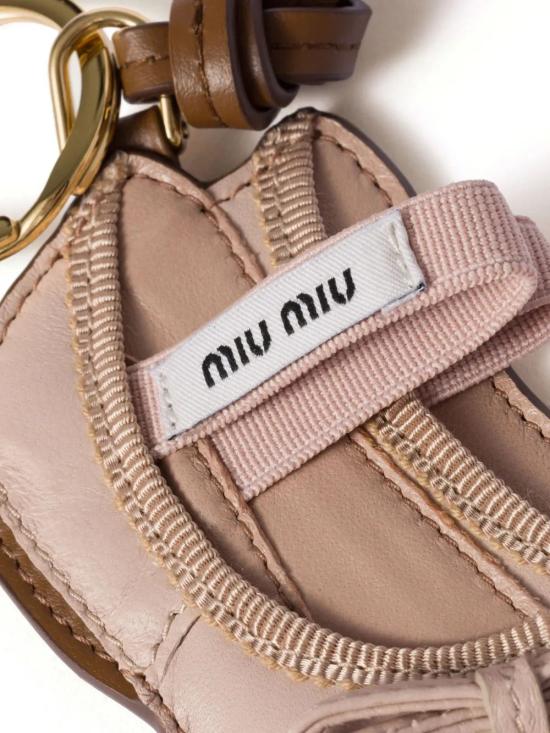 26FW 미우미우 발레 레더 키체인 키링 5TL5332CUM F0NZ2 - MIU MIU