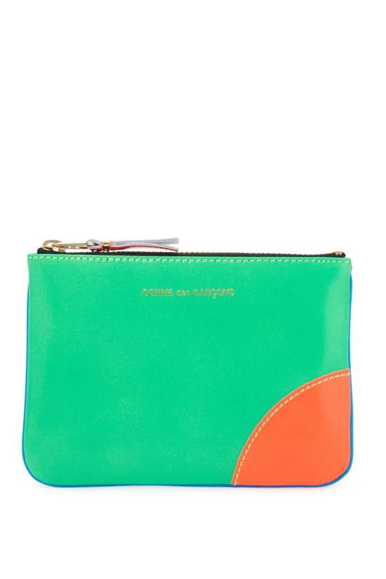 25SS 꼼데가르송 가죽소품 SA8100SF BLGRE BLUE