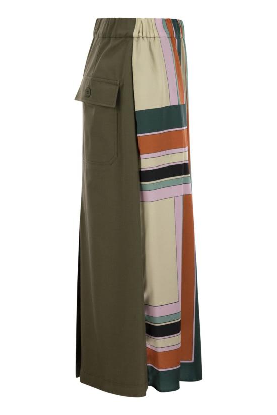 25SS 위켄드막스마라 미디 스커트 2515101031600 002 KHAKI - WEEKEND MAX MARA