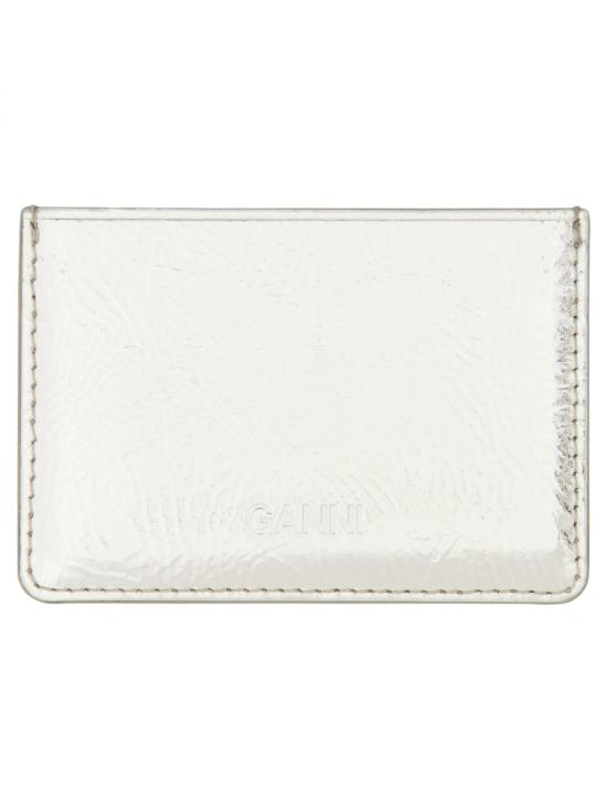 24FW 가니 카드지갑 A6596 SILVER - GANNI