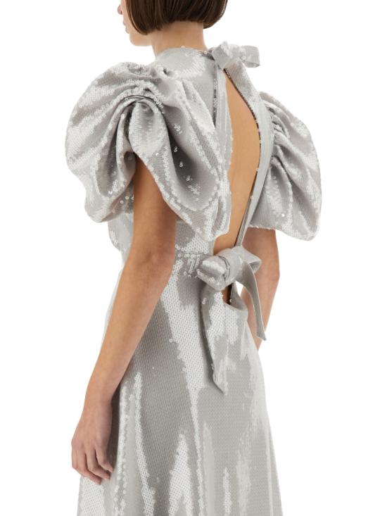 25SS 로테이트 바이 크리스텐슨 미디 원피스 113871039 GREY - ROTATE BY BIRGERCHRISTENSEN