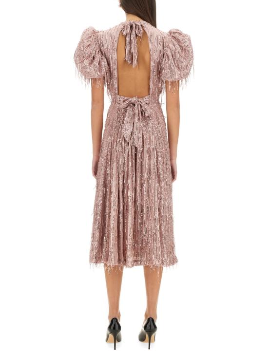 25SS 로테이트 바이 크리스텐슨 미디 원피스 1140421922 PINK - ROTATE BY BIRGERCHRISTENSEN