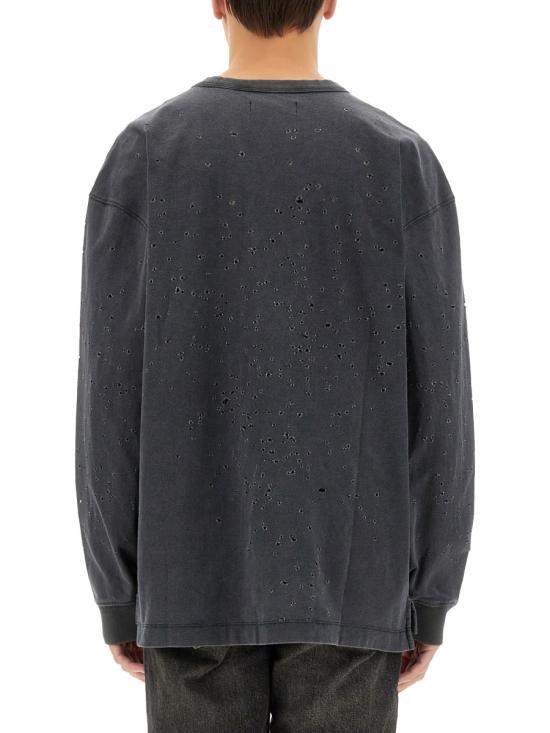 25SS 퍼플 브랜드 긴팔 티셔츠 P204 BLACK - PURPLE BRAND