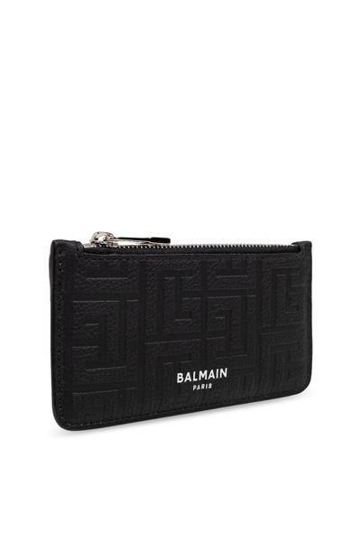24FW 발망 가죽소품 DM1MD060LPSE BLACK - BALMAIN