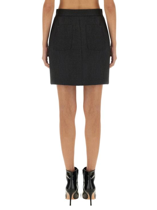 24FW 막스마라 숏 스커트 2421106203600 GREY - MAX MARA