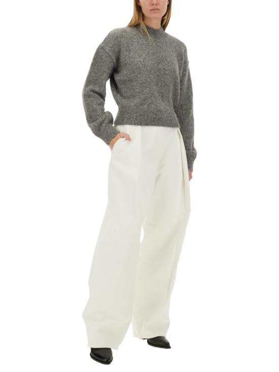 24FW 자크뮈스 스트레이트 팬츠 243PA118 WHITE - JACQUEMUS