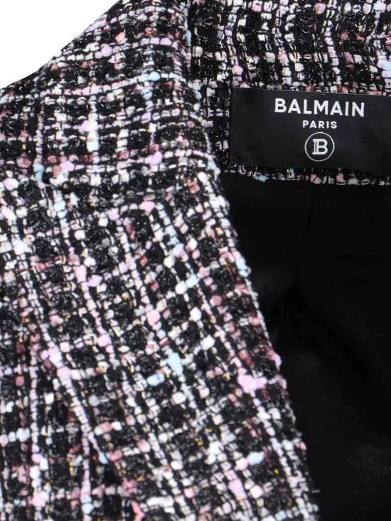 24FW 발망 코트 DF1SE096XJ24 BLACK - BALMAIN