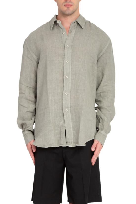  코스투메인 긴팔 셔츠 ANDREA CORFU GREEN GREY Green