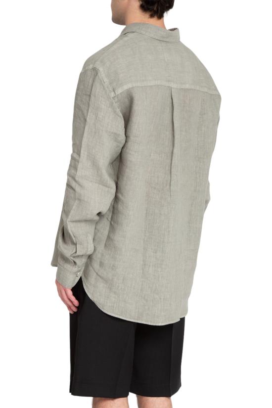  코스투메인 긴팔 셔츠 ANDREA CORFU GREEN GREY Green - COSTUMEIN